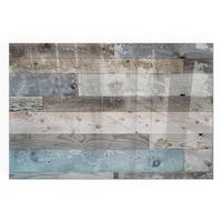 GLASPLATTE für Kamin 120x80 cm - Grau, Glas (120/80/0.4cm) - TULUP