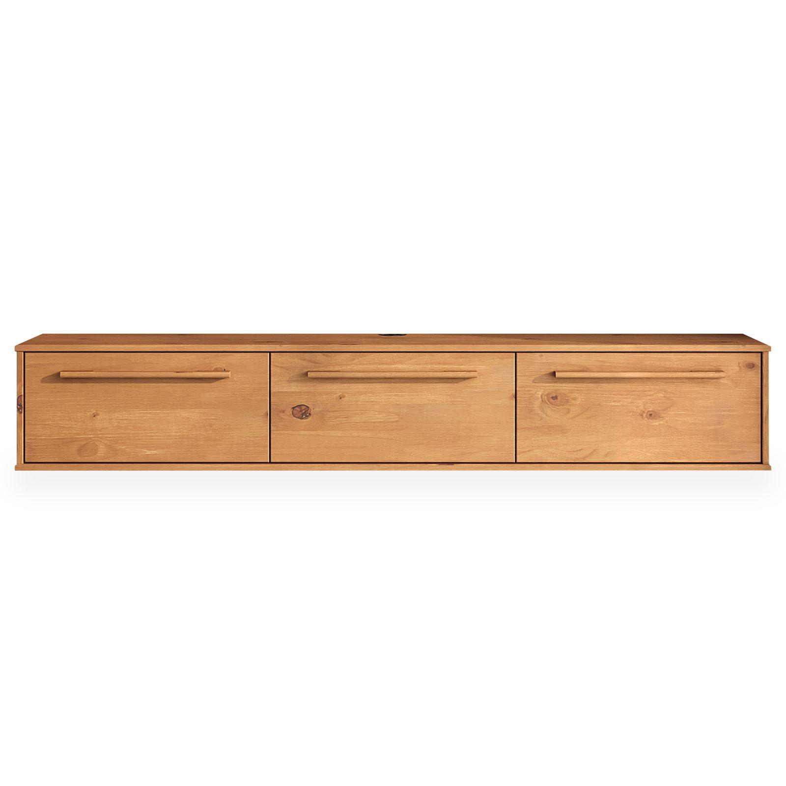 LOWBOARD TECCA - Eichefarben, Holz (180/30/34cm) - IDIMEX