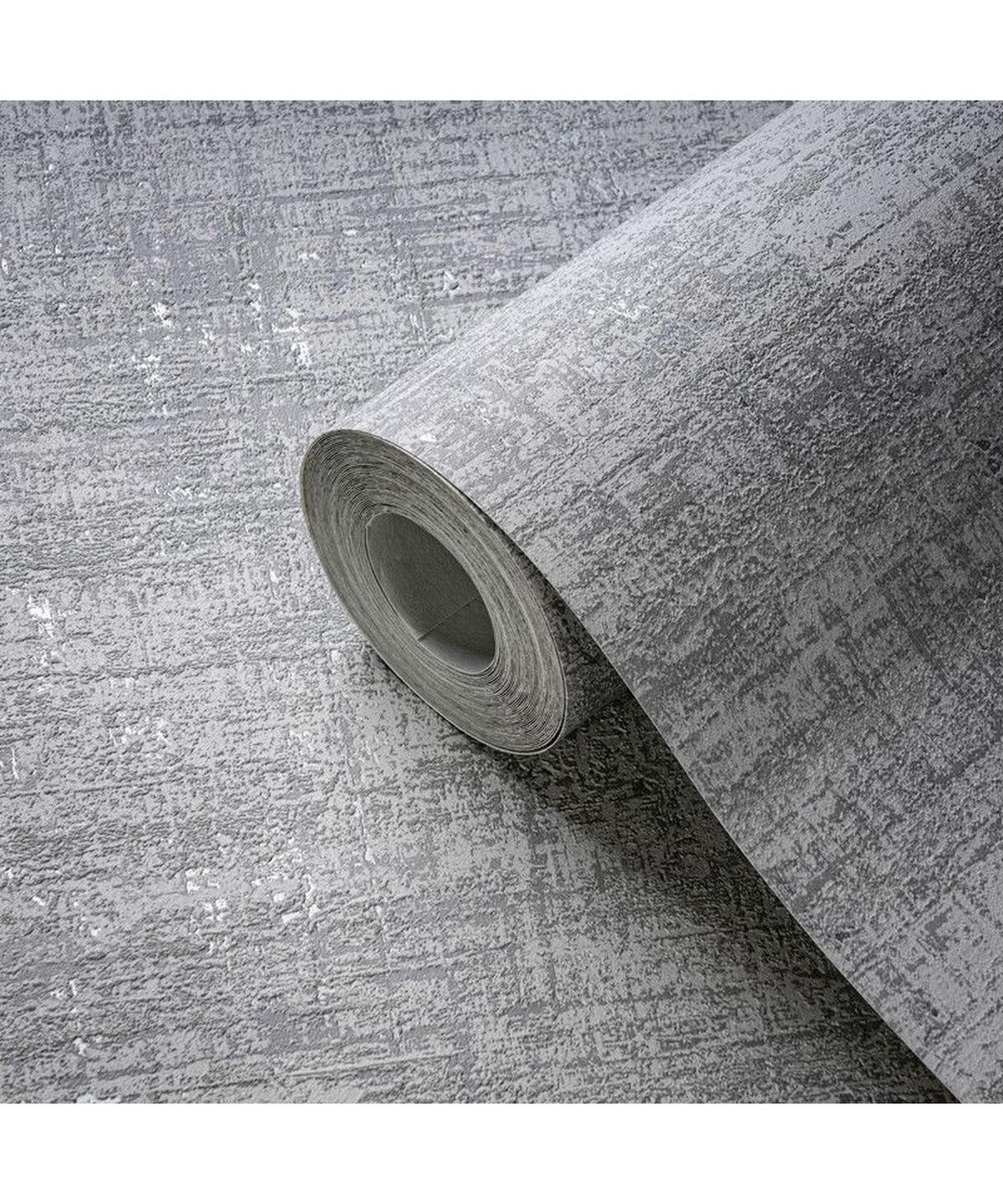 VLIESTAPETE Grau 53/1005 cm - Grau, Textil (53/1cm) - KUNSTLOFT