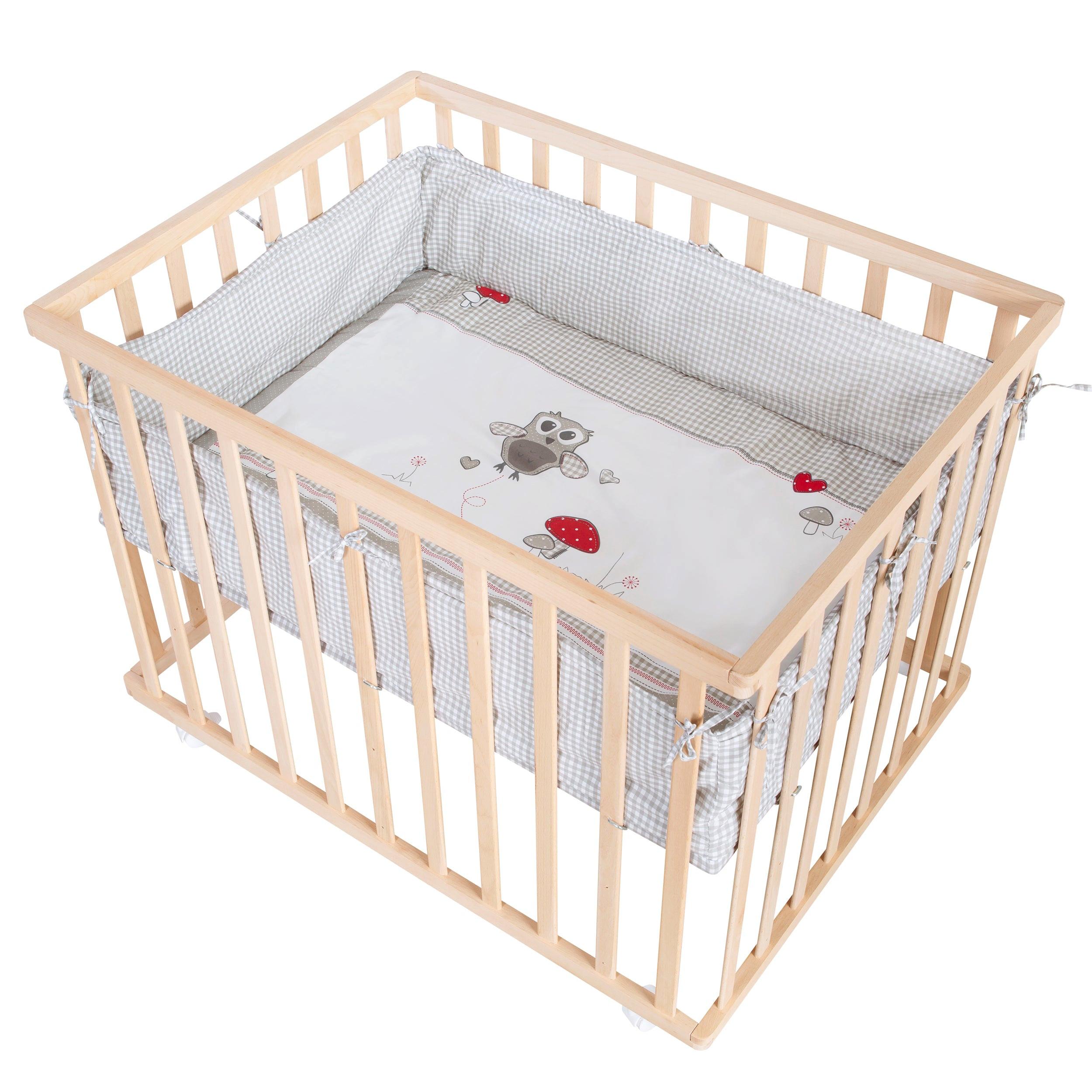 LAUFGITTER 100x75 Adam & Eule - Naturfarben, Holzwerkstoff (73/72/98.5cm) - Roba