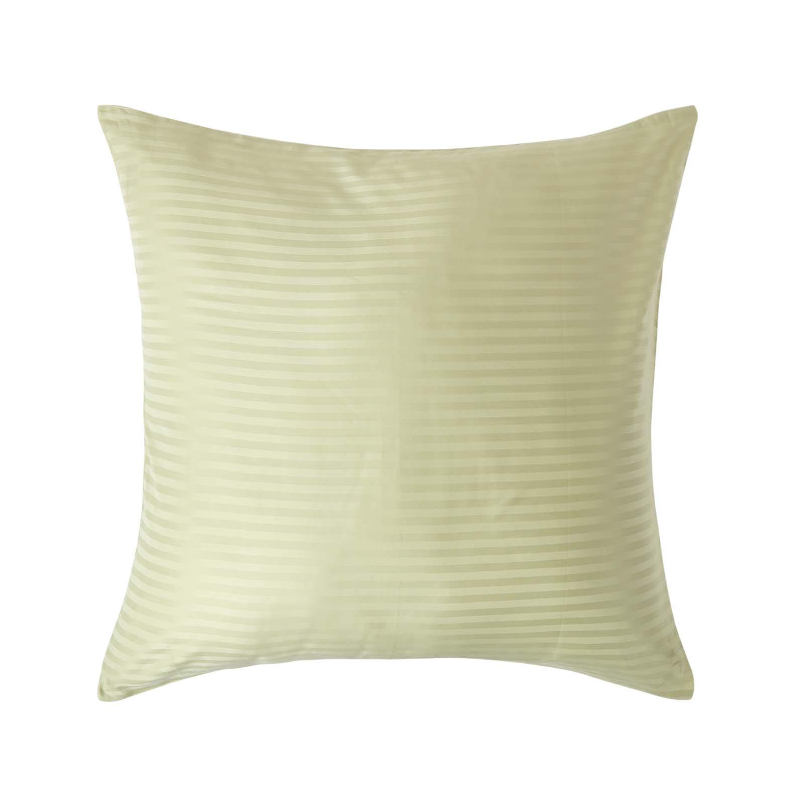 KISSENBEZUG Damast, Ägyptische Baumwolle, Fadendichte 330 - Grün, Textil (80/80cm) - Homescapes
