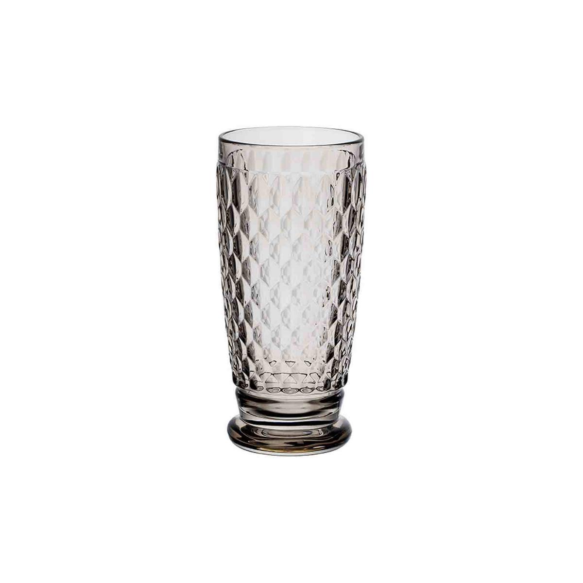 WEIN- & LONGDRINKGLÄSER Boston Coloured smoke 12er Set - Grau, Glas - Villeroy & Boch