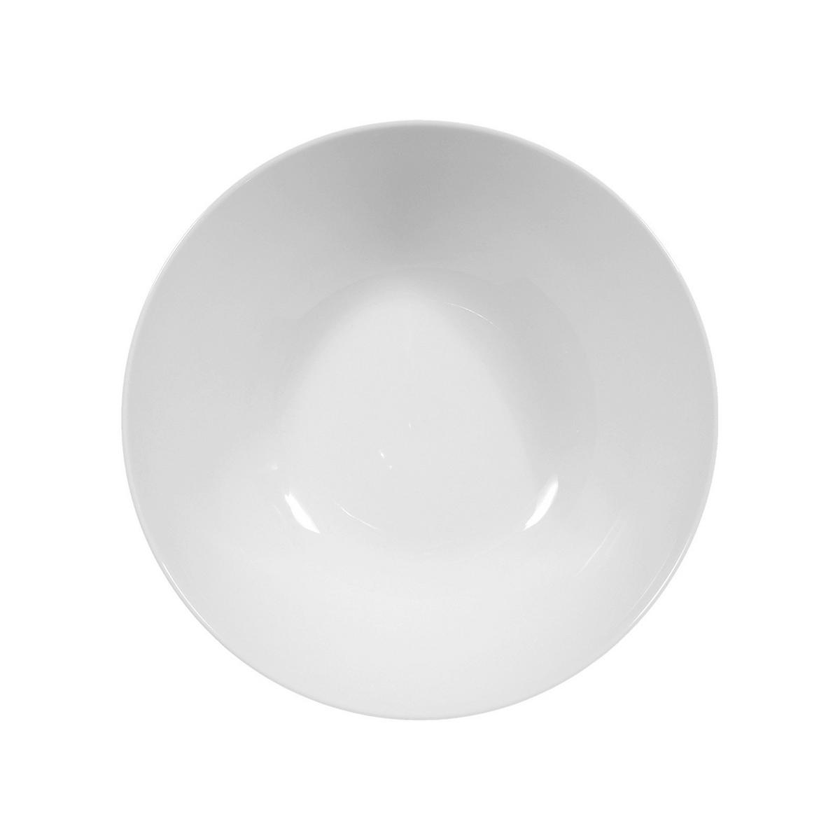 SCHÜSSEL Rondo/Liane weiß ø 20 cm - Weiß, Keramik (20cm) - Seltmann Weiden