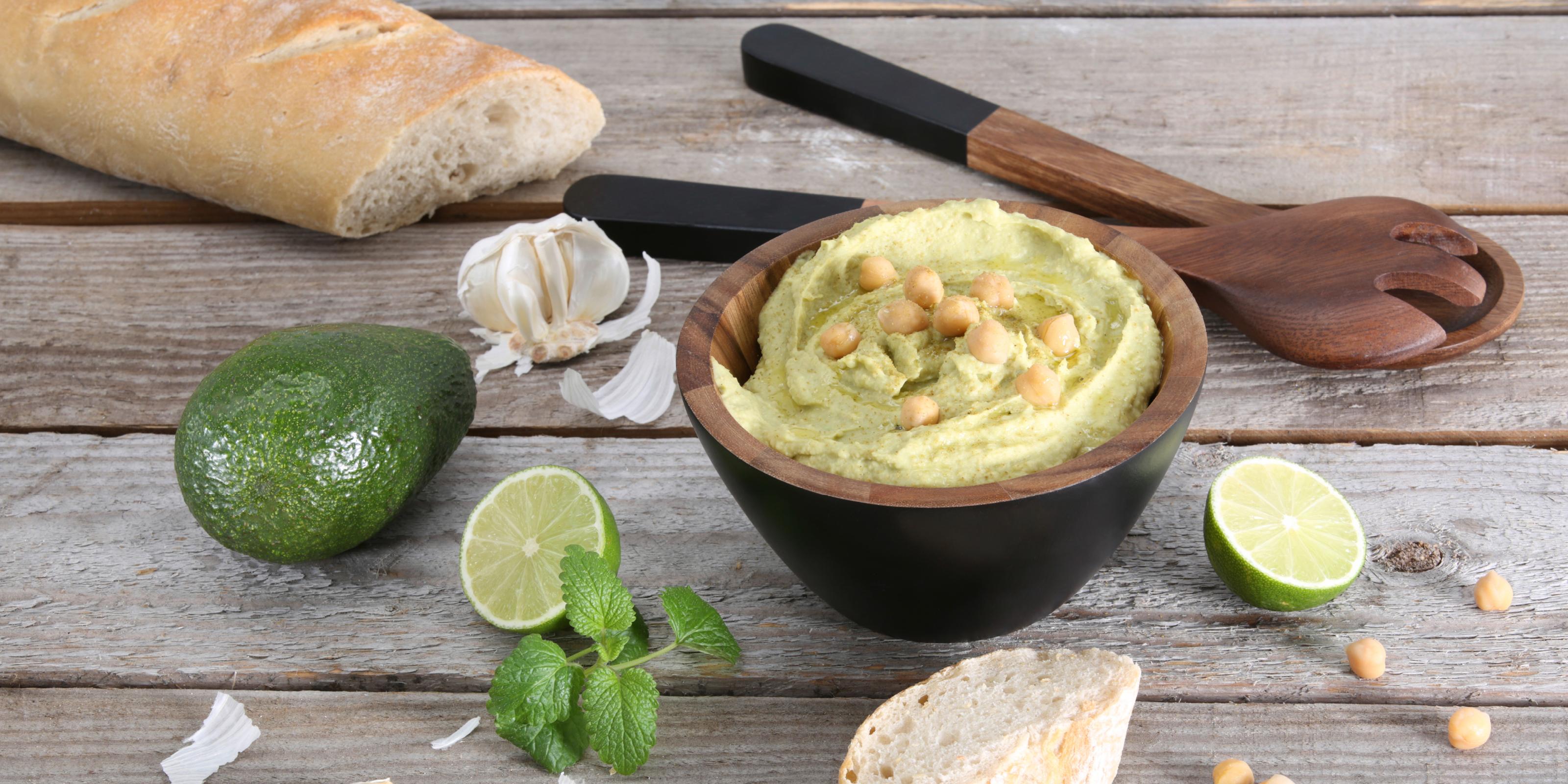 Hummus z awokado