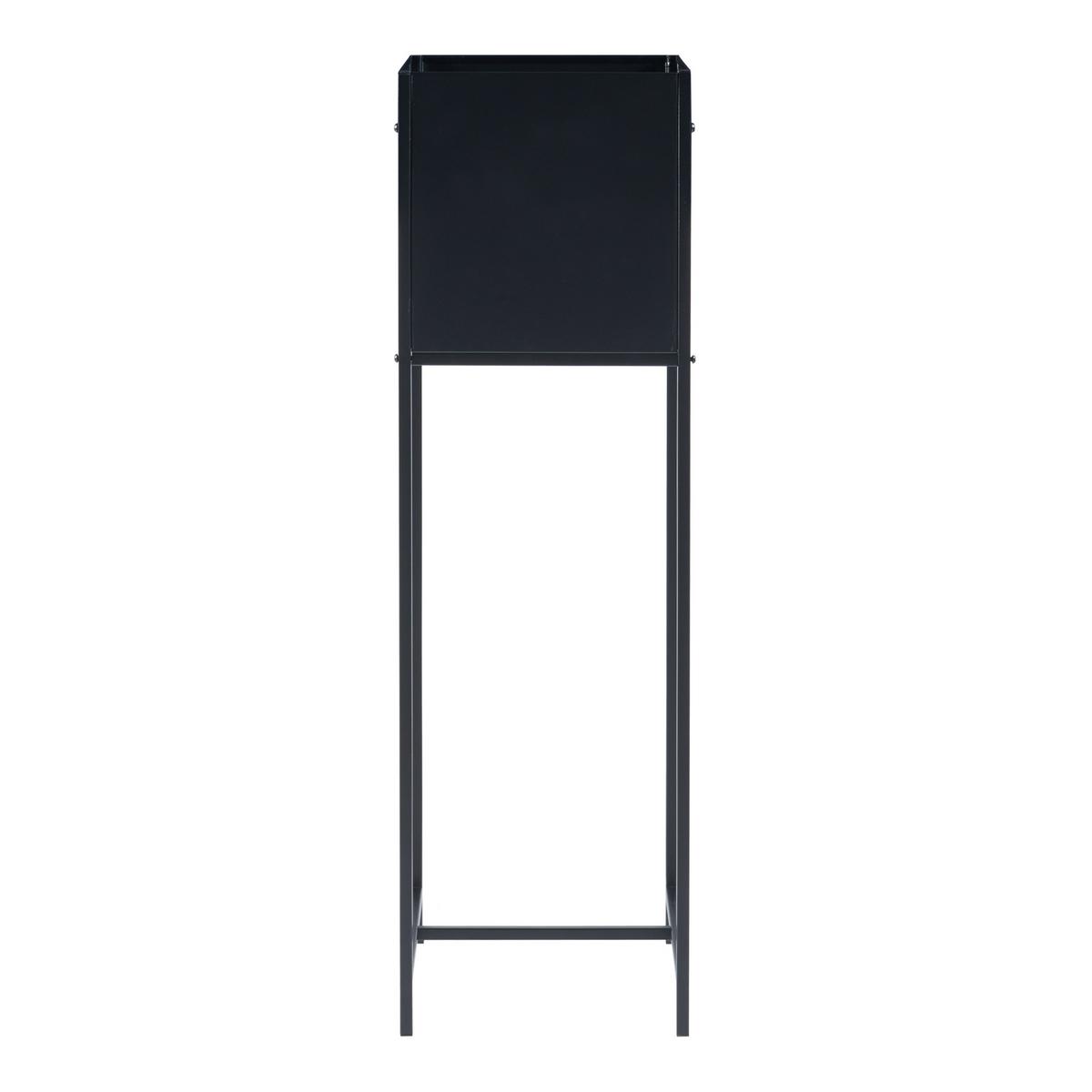 PFLANZENSTÄNDER Porsgrunn - Schwarz, Metall (30/100/30cm) - [en.casa]