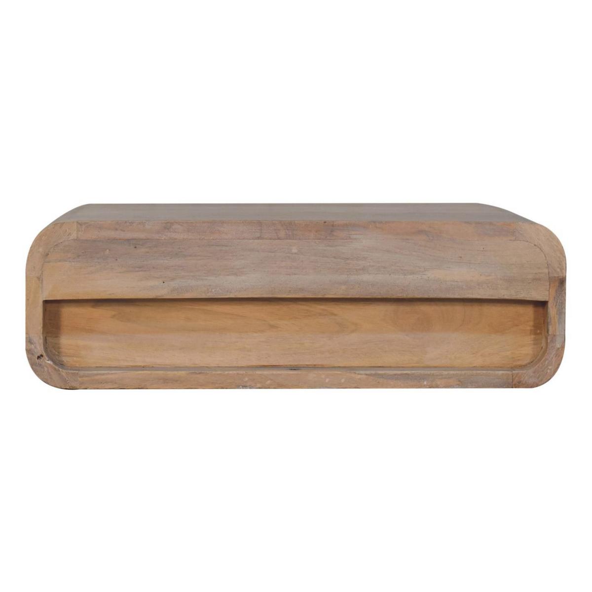 NACHTTISCH in Eichenoptik, 1 Schublade, Karamellbraun - Braun, Holz/Metall (32/15/50cm) - Artisan Furniture