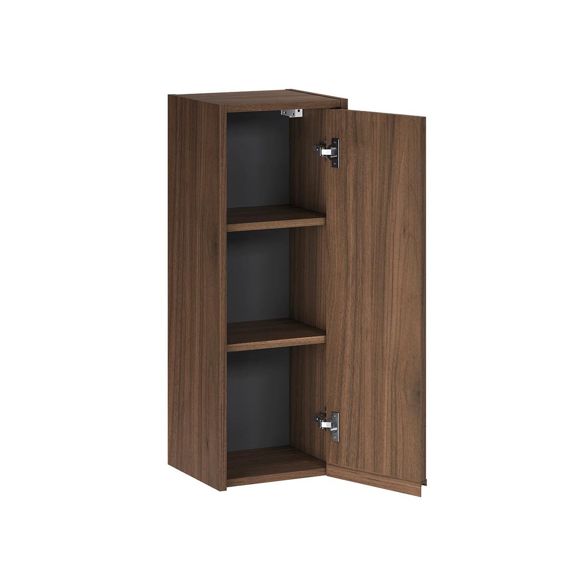 HÄNGESÄULE Edmé Dunkles Holz - Braun, Holzwerkstoff (30/80/26.6cm) - Petits-meubles