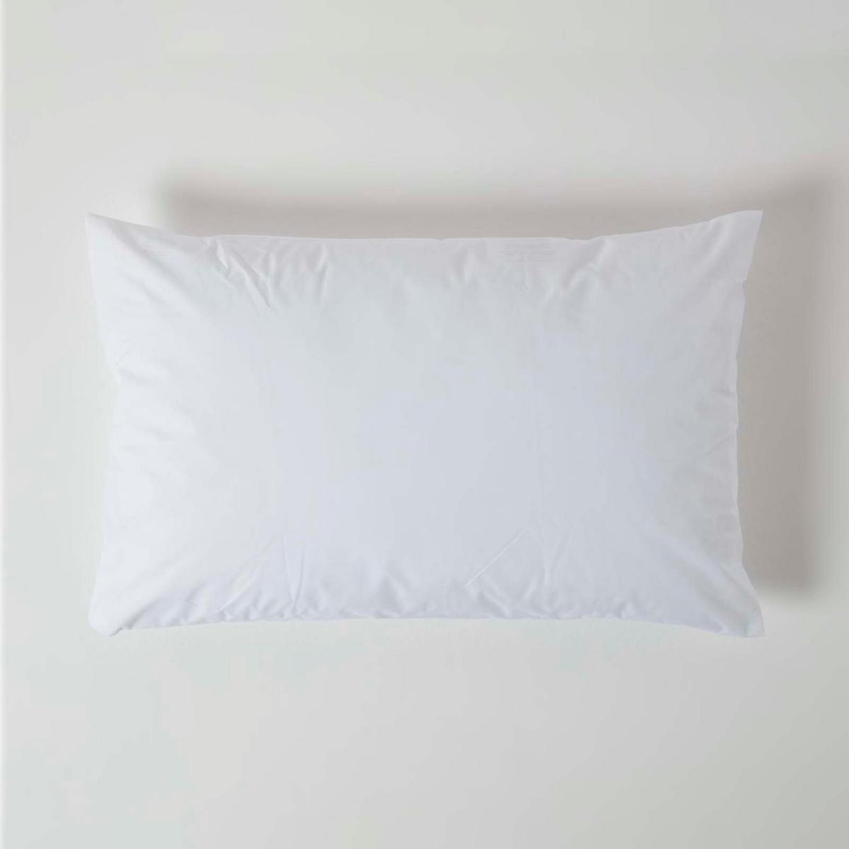 KISSENSCHONER wasserdicht 48/74 cm, 4er-Set mit Reißverschluss - Weiß, Textil (48/74cm) - Homescapes