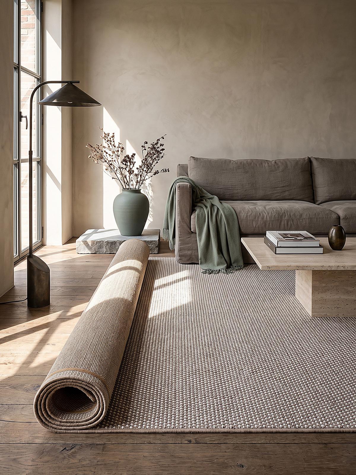 TEPPICHLÄUFER Uni STURA Polypropylen Beige 80 x 150 cm - Beige, Textil (80/150cm) - KADIMA DESIGN