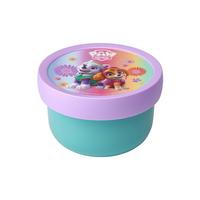 FRUCHTBOX MIT GABEL Campus Paw Patrol Girls 300 ml - Türkis/Lila, Kunststoff (6.7/10.4/6.7cm) - Mepal