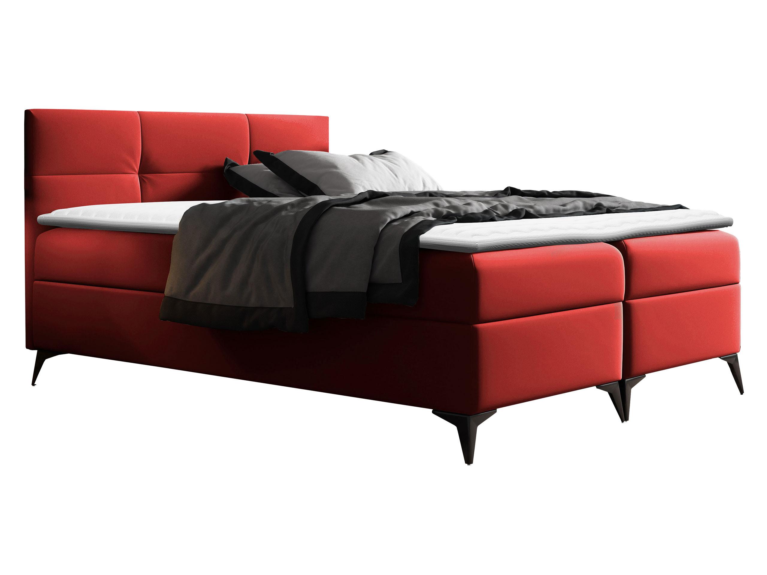 BOXBETT Figaro - H3 - Rot, Holz (160/200cm) - MIRJAN24