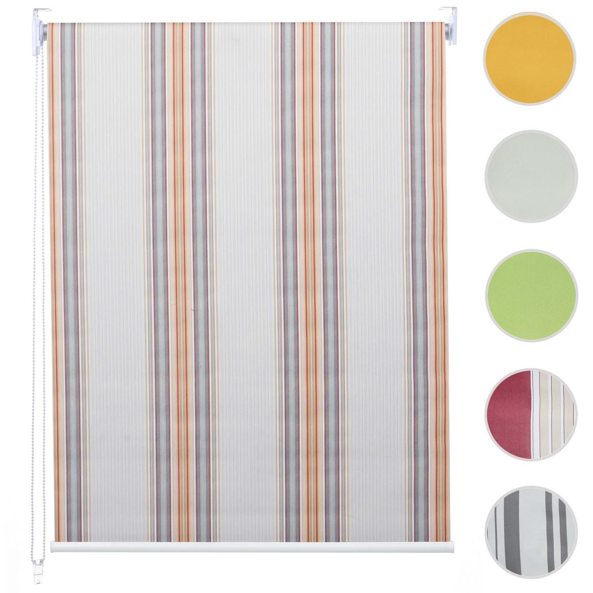 ROLLO Grau, Braun, Orange - Braun/Orange, Textil (90/230/7cm) - MCW