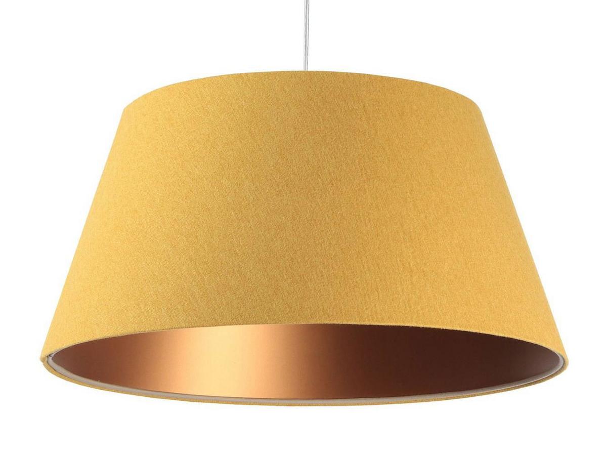 HÄNGELEUCHTE Kupfer 50/27 cm - Gelb, Kunststoff (50/1.3/27cm) - ONZENO