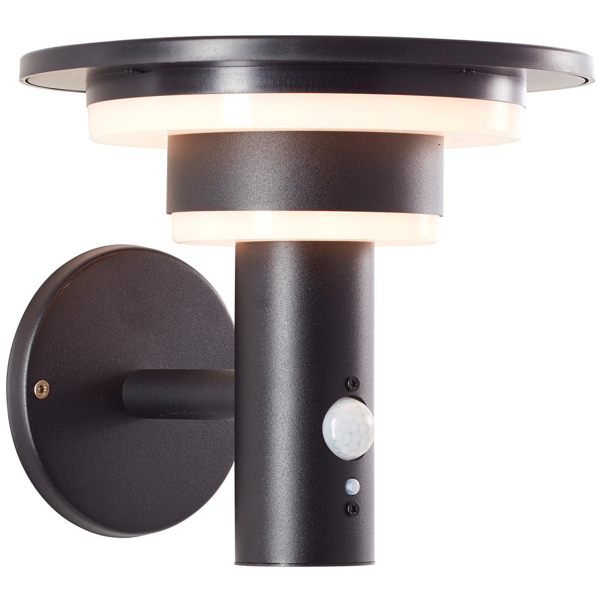 AUSSENWANDLEUCHTE Garvina G40405/06 - Schwarz, Metall (21.3/18.5/21cm) - Brilliant