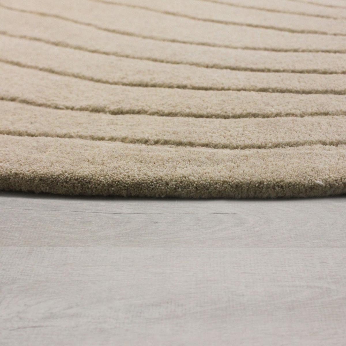 WOLLTEPPICH PARRET, mit Struktur, Beige, 200 x 290 cm - Beige, Textil (290/200cm) - KADIMA DESIGN