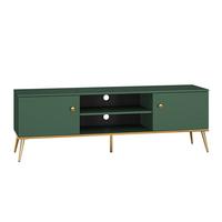 TV-MÖBEL Thalia Grün - Grün, Holzwerkstoff (160/53/40cm) - Petits-meubles