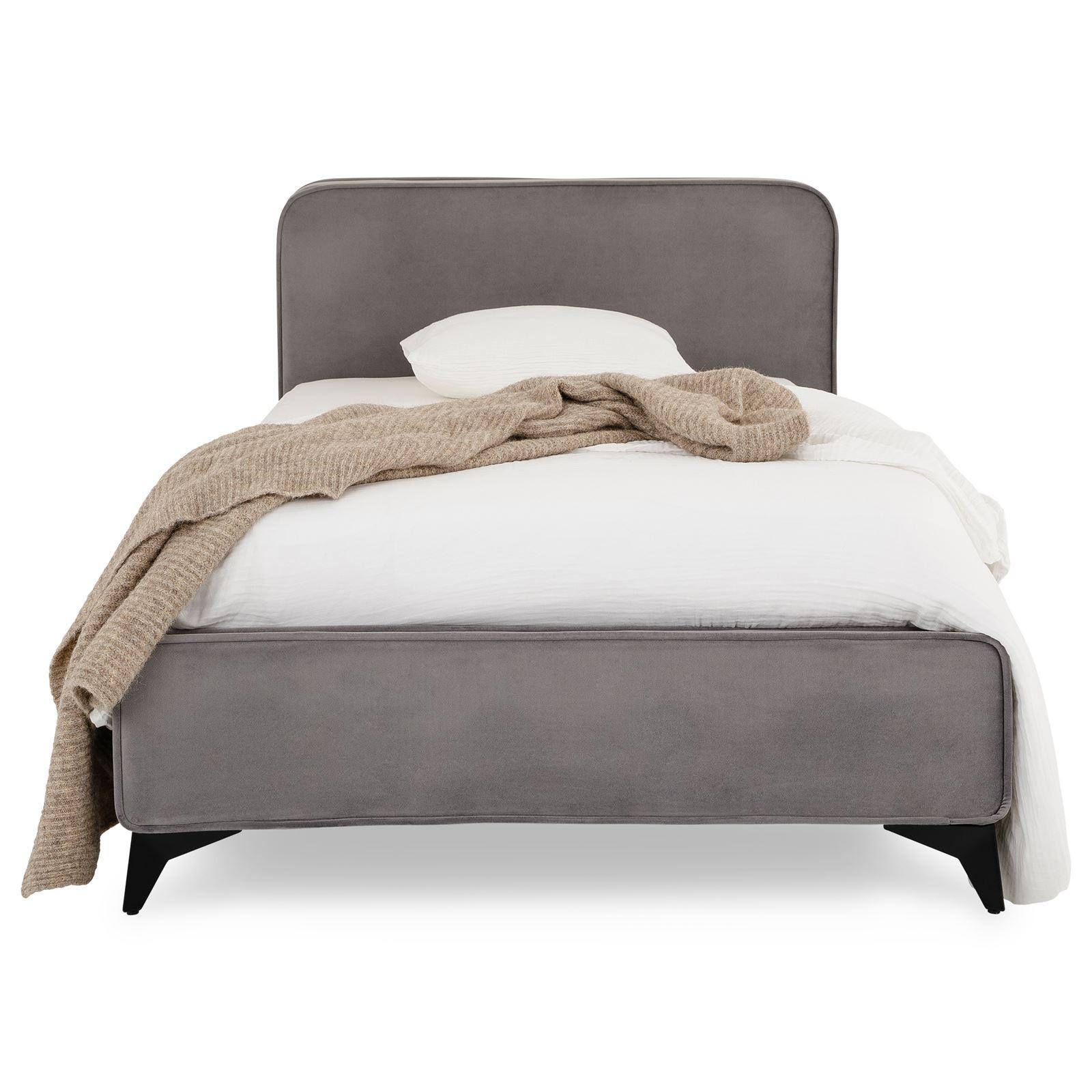 POLSTERBETT LAVORO 90x200 cm grau - Grau, Textil (90/200cm) - IDIMEX