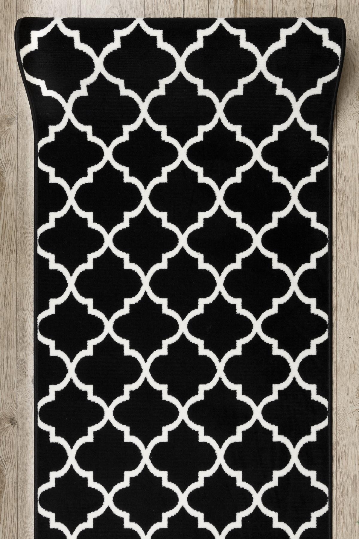 LÄUFER BCF MORAD 80/160 cm - Schwarz, Textil (80/160cm) - rugsX