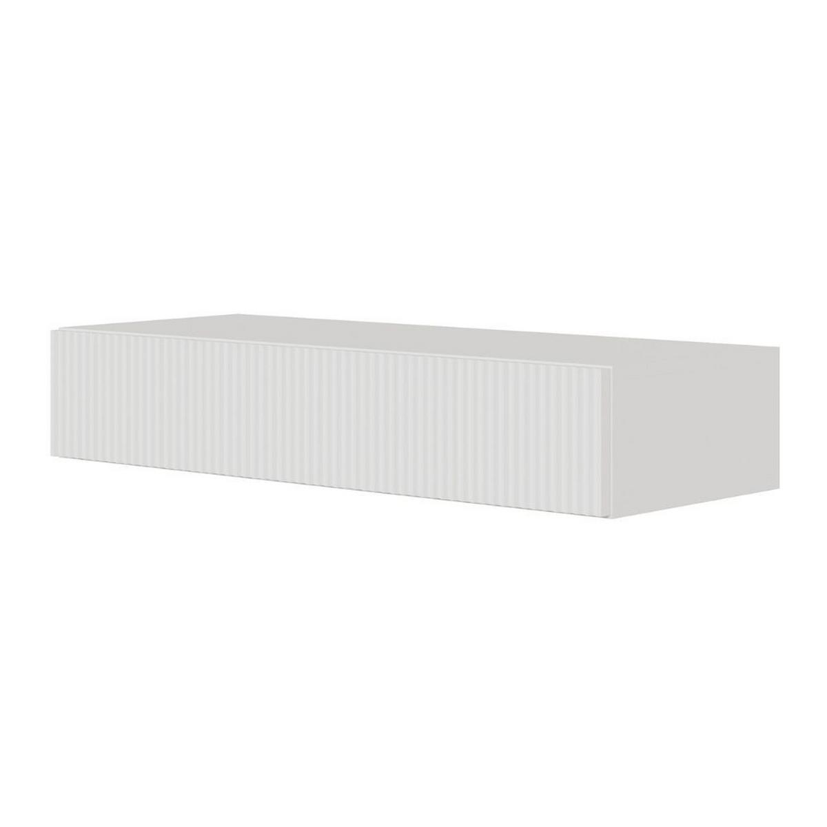 KONSOLENTISCH Veldio Weiß 90 cm - Weiß, Holzwerkstoff (35.6/90/17cm) - Selsey