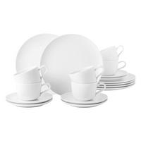 KAFFEESERVICE Liberty Weiß weiß 18-tlg. - Weiß, Keramik (24/18.1/43cm) - Seltmann Weiden