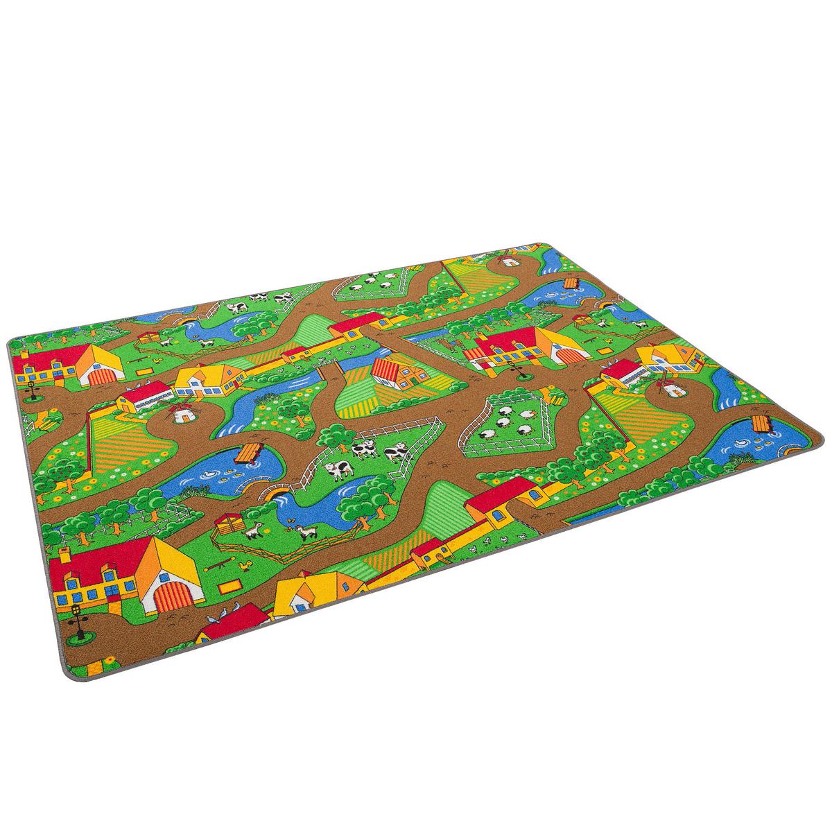 STRASSENTEPPICH BEIDSEITIG STRASSENLANDSCHAFTEN - Multicolor, Textil (100/165cm) - Snapstyle
