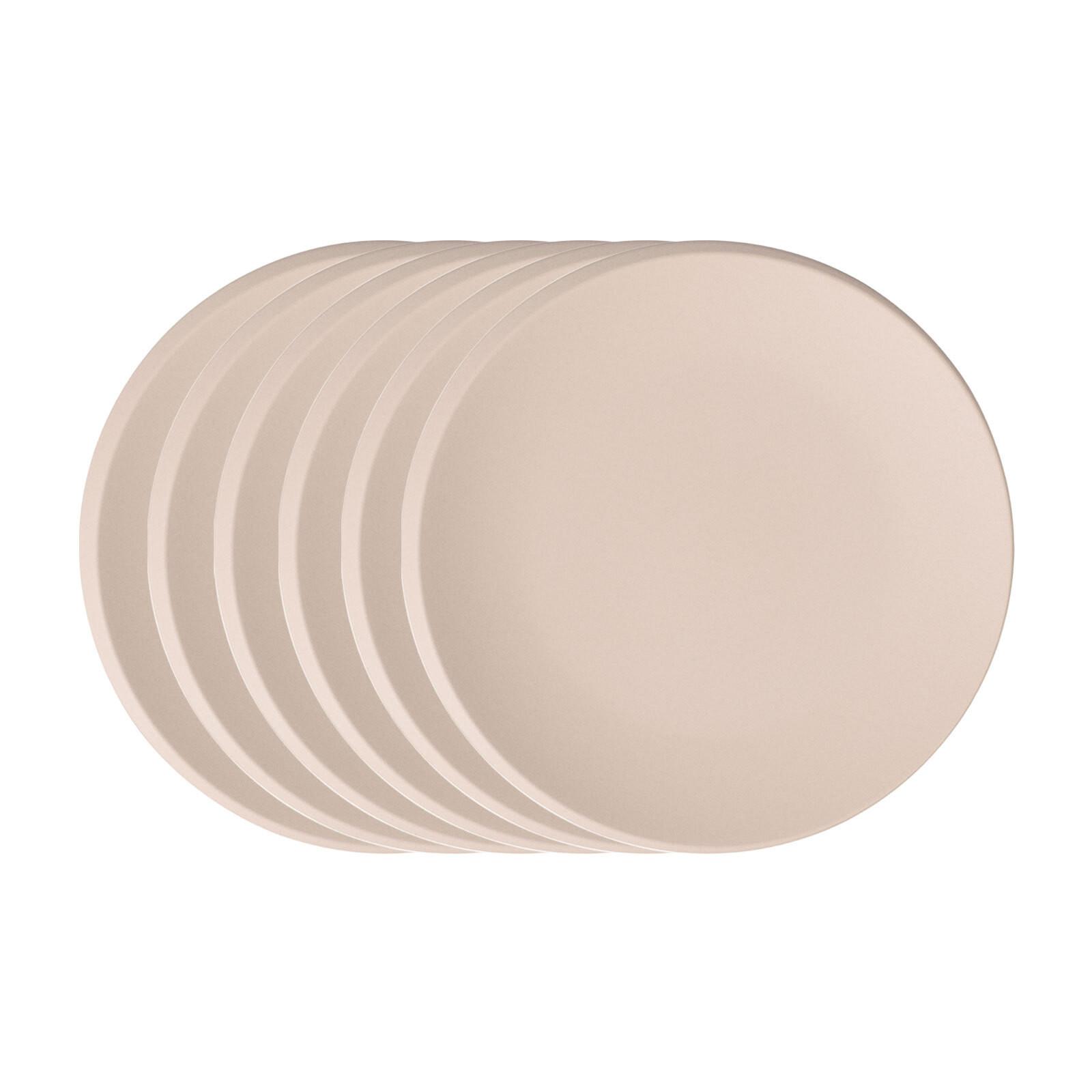 FRÜHSTÜCKSTELLER NewMoon beige ø 24 cm 6er Set - Beige, Keramik (24cm) - Villeroy & Boch