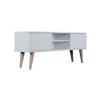 TV-MÖBEL Toronto Weiß - Weiß, Holzwerkstoff (120/35/55cm) - Petits-meubles
