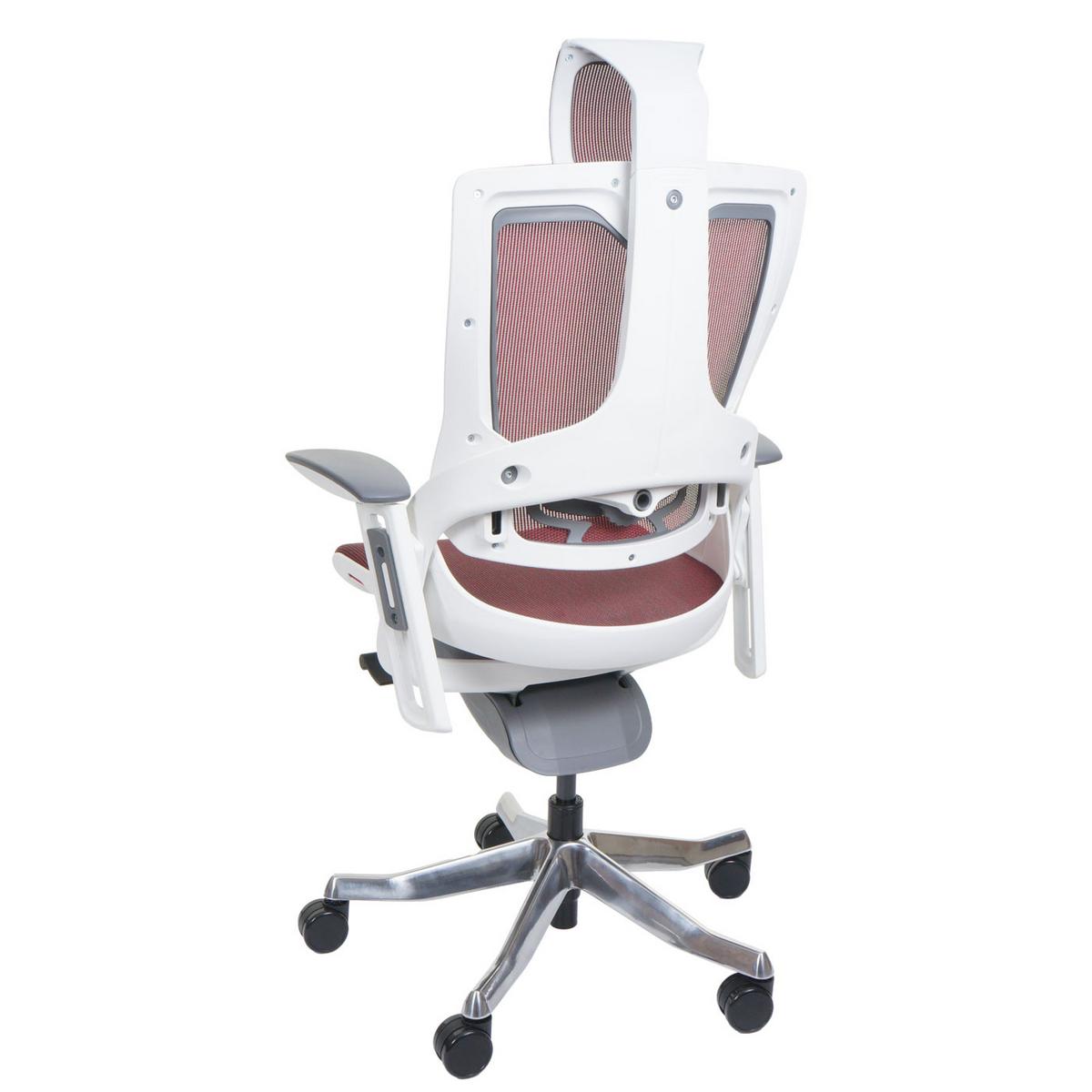 BÜROSTUHL MERRYFAIR Rot - Rot, Textil (75/138/68cm) - MCW