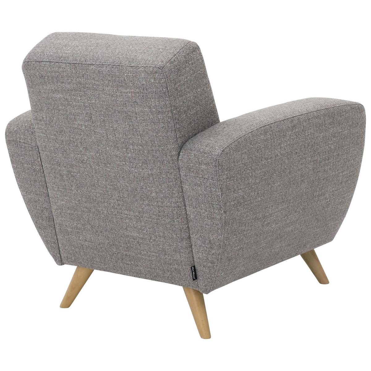 POLSTERSESSEL Kazdoia Flachgewebe grau - Grau, Kunststoff (82/85/83cm) - 58aufmkessel