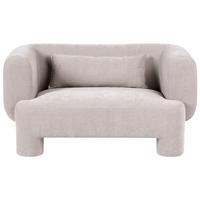 2-SITZER-SOFA Stoff Beige Hogbo - Beige, Textil (145/73/93cm) - Beliani
