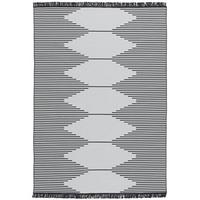 TEPPICH BEIDSEITIG ETHNO KELIM TREND - Grau, Textil (160/230cm) - Pergamon