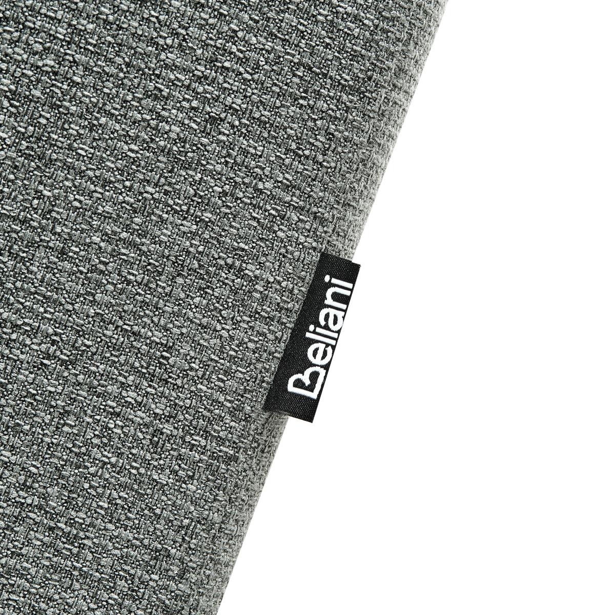 CHAISELONGUE Stoff Grün Alsten - Braun/Grün, Textil (75/80/161cm) - Beliani