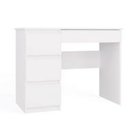 SCHREIBTISCH Weiß 98/76/51 - Weiß, Holzwerkstoff (90/50/76cm) - RAUMHIRSCH FURNITURE