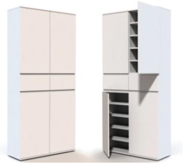 MEHRZWECKSCHRANK BIANCO -EXKLUSIV-