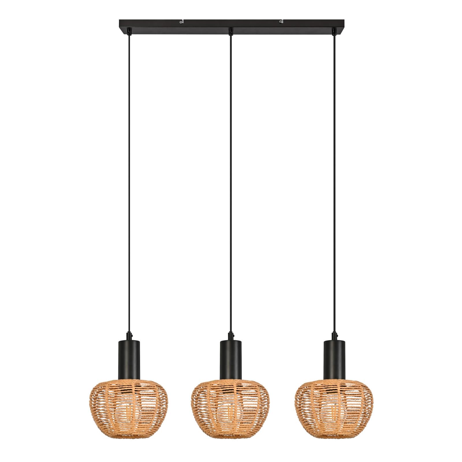 PENDELLEUCHTE Celeste 70/56/120 cm - Braun, Metall (70/56/120cm) - ZMH