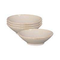 SERVIERSCHALEN Sahara Creme ø 20,5 cm 4er Set - Creme, Keramik (20.5/6/20.5cm) - Ritzenhoff Breker