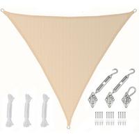 SONNENSEGEL Luftdurchlässig 500 cm Beige - Beige, Kunststoff (500/500cm) - Amanka