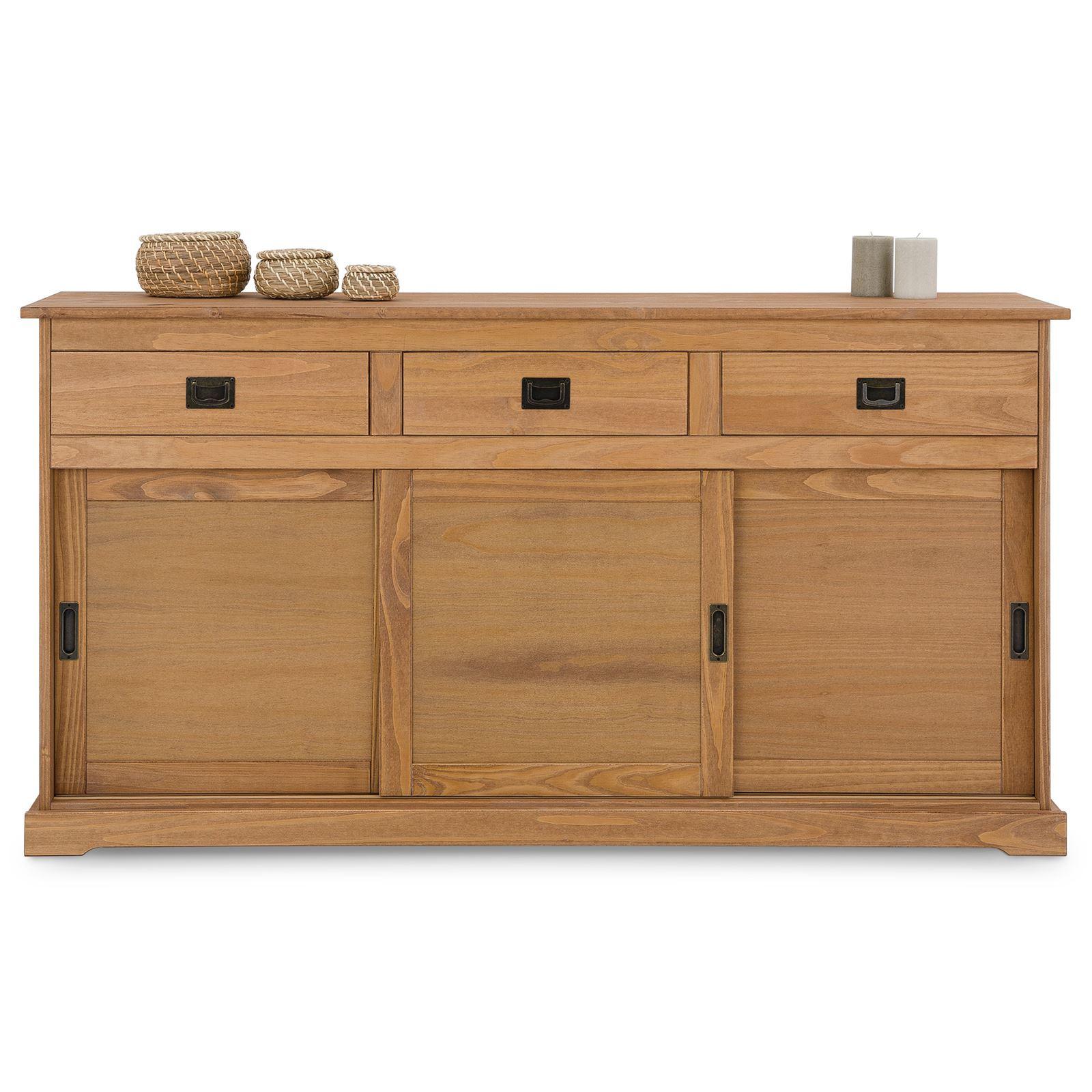 ANRICHTE SAVONA braun - Braun, Holz (160/84/45cm) - IDIMEX