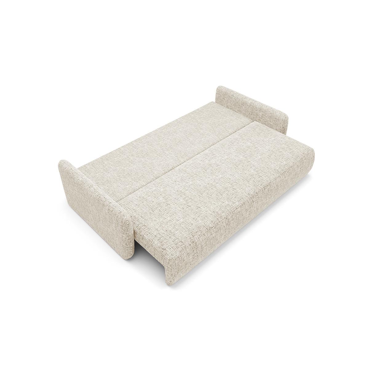 SOFA Lazare 3 Sitzplätze Weiß - Weiß, Holz (217/86/102cm) - Petits-meubles