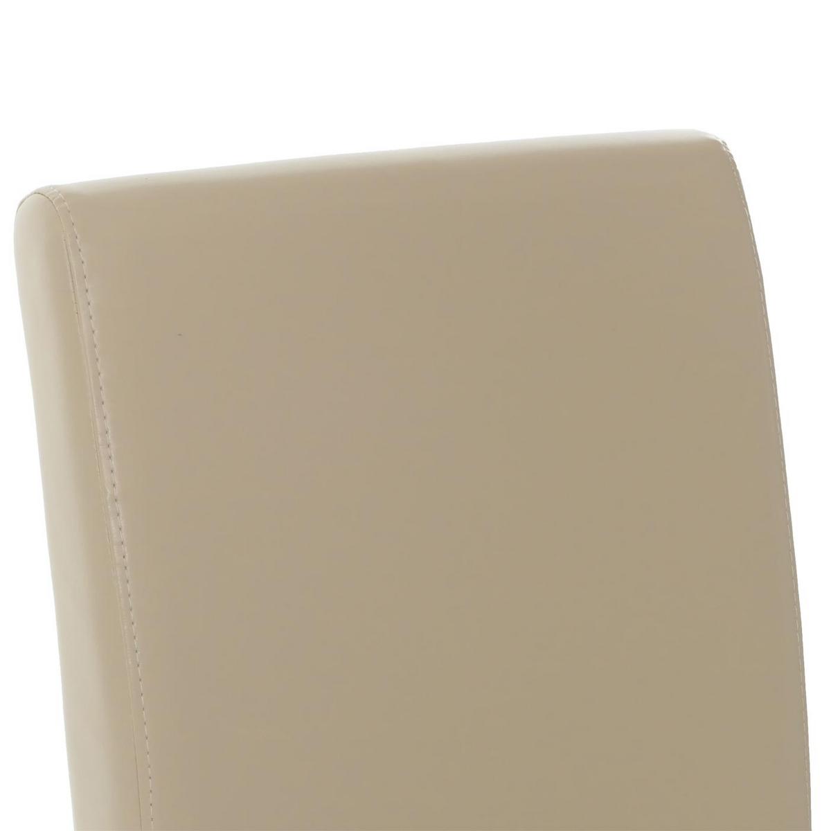 ESSZIMMERSTUHL Beige 6er-Set - Beige/Creme, Holz (44/102/54cm) - MCW