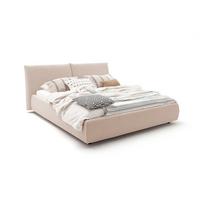 POLSTERBETT HENRY Taupe Cord - Taupe, Textil (200/200cm) - KAWOLA
