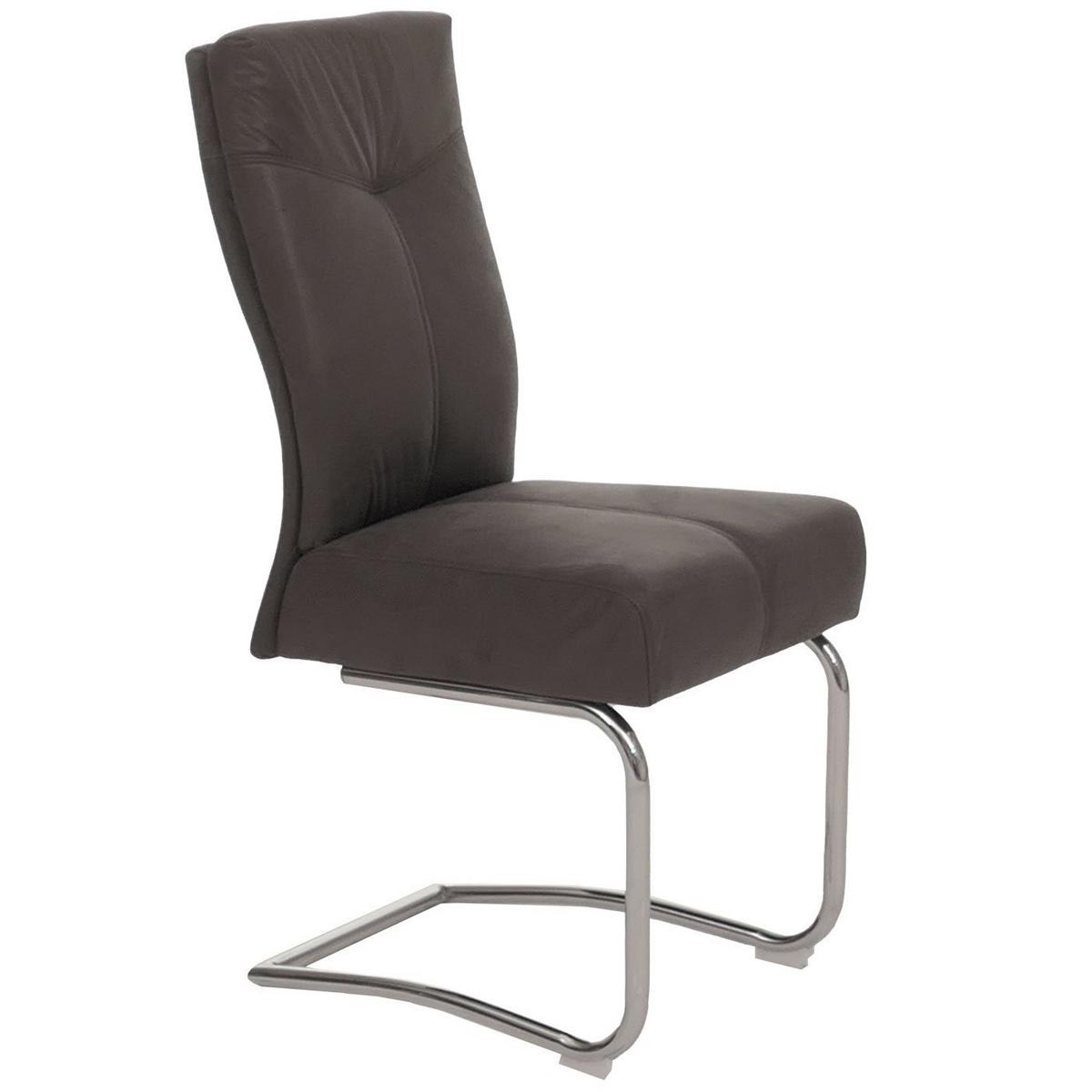 ESSZIMMERSTUHL Grau 2er-Set - Grau, Textil (46/105/60cm) - MCW