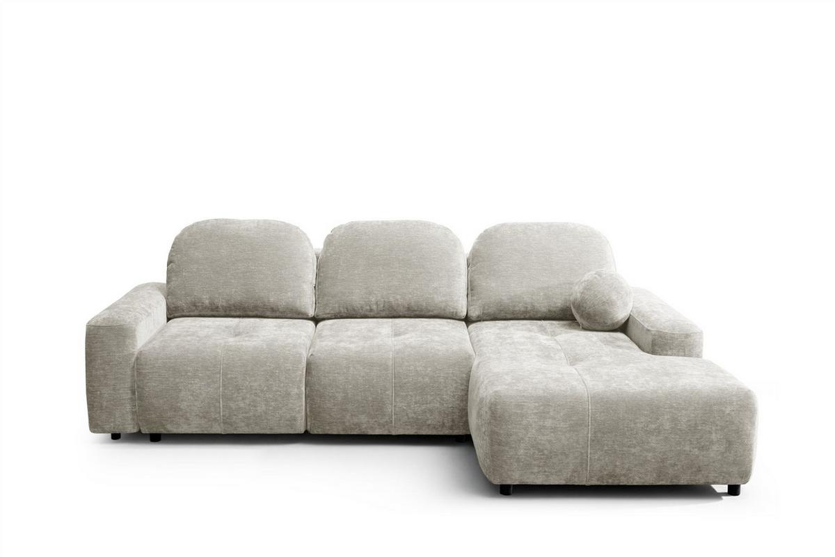 ECKSOFA Argos In Vibe - Beige, Holzwerkstoff/Textil (267/170cm) - Fun Möbel