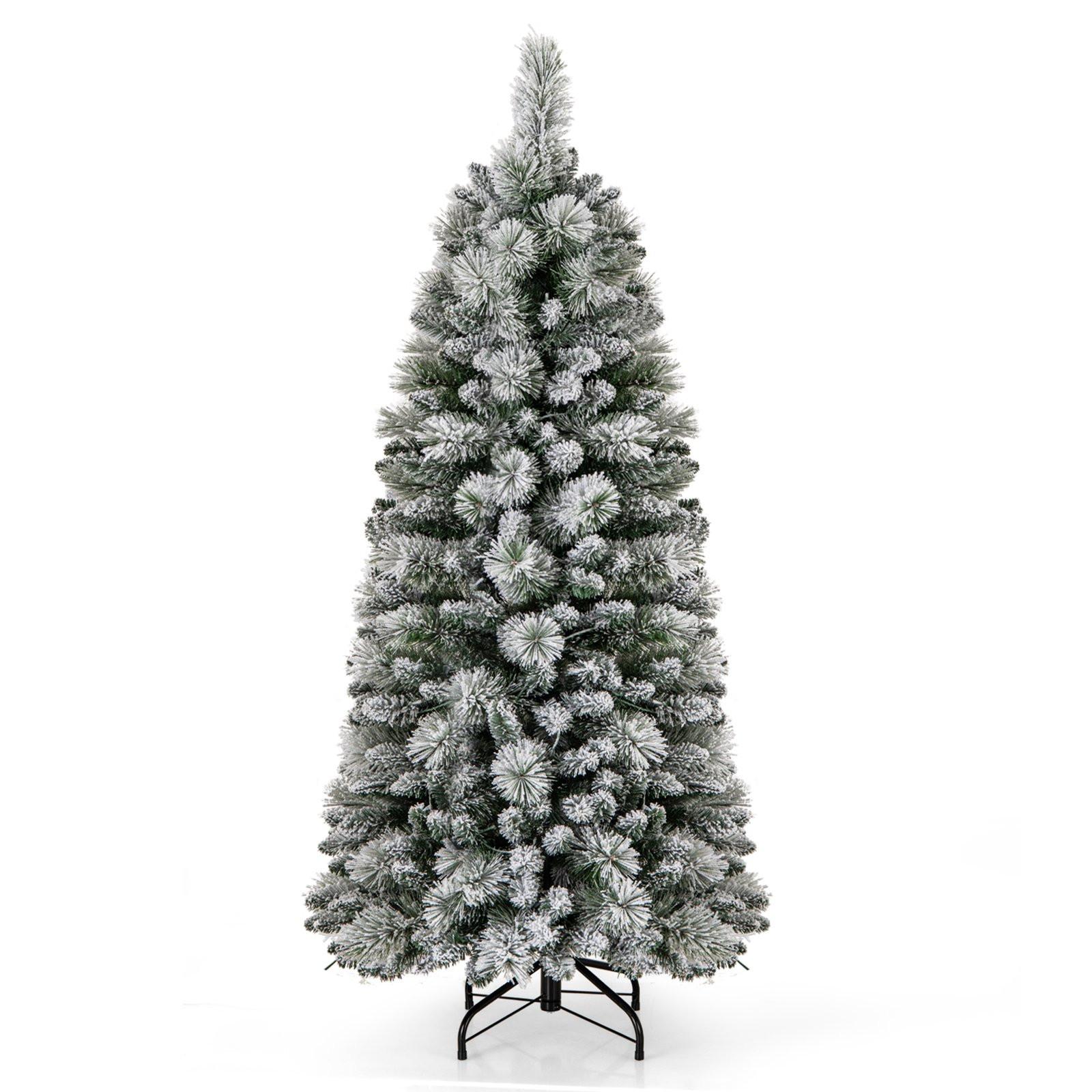 WEIHNACHTSBAUM 150cm Grün - Grün, Metall (155cm) - COSTWAY