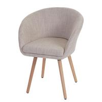 ESSZIMMERSTUHL Beige, Grau - Greige/Beige, Textil (61/80/56cm) - MCW