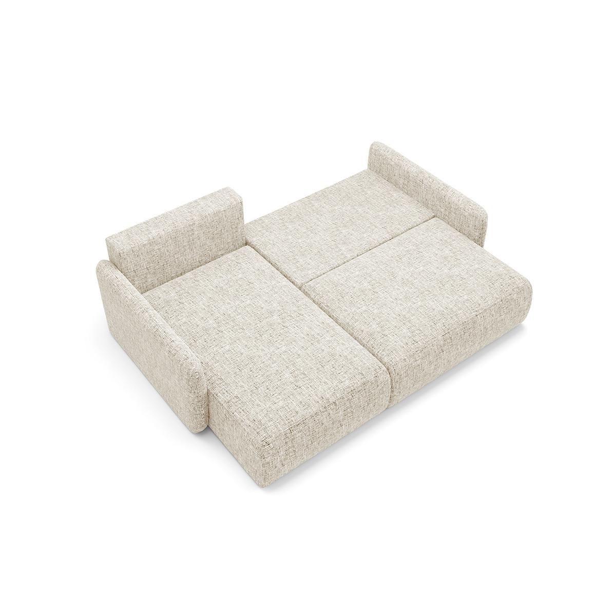 ECKSOFA Lazare 3 Sitzplätze Weiß - Weiß, Holz (217/148cm) - Petits-meubles