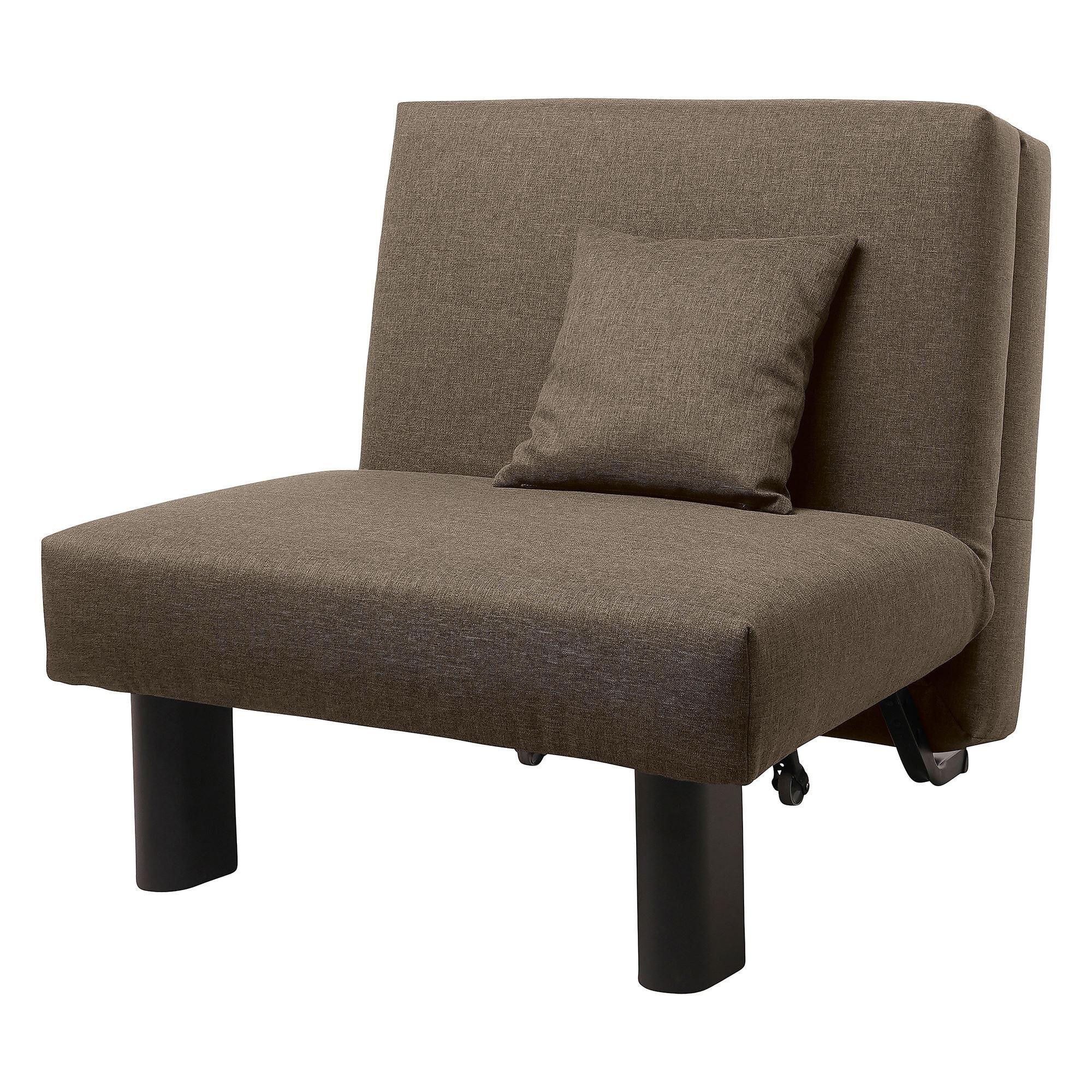 FALTSESSEL Kalomira Bezug Flachgewebe Metall schwarz / sahara - Sahara, Kunststoff (100/85/85cm) - 58aufmkessel