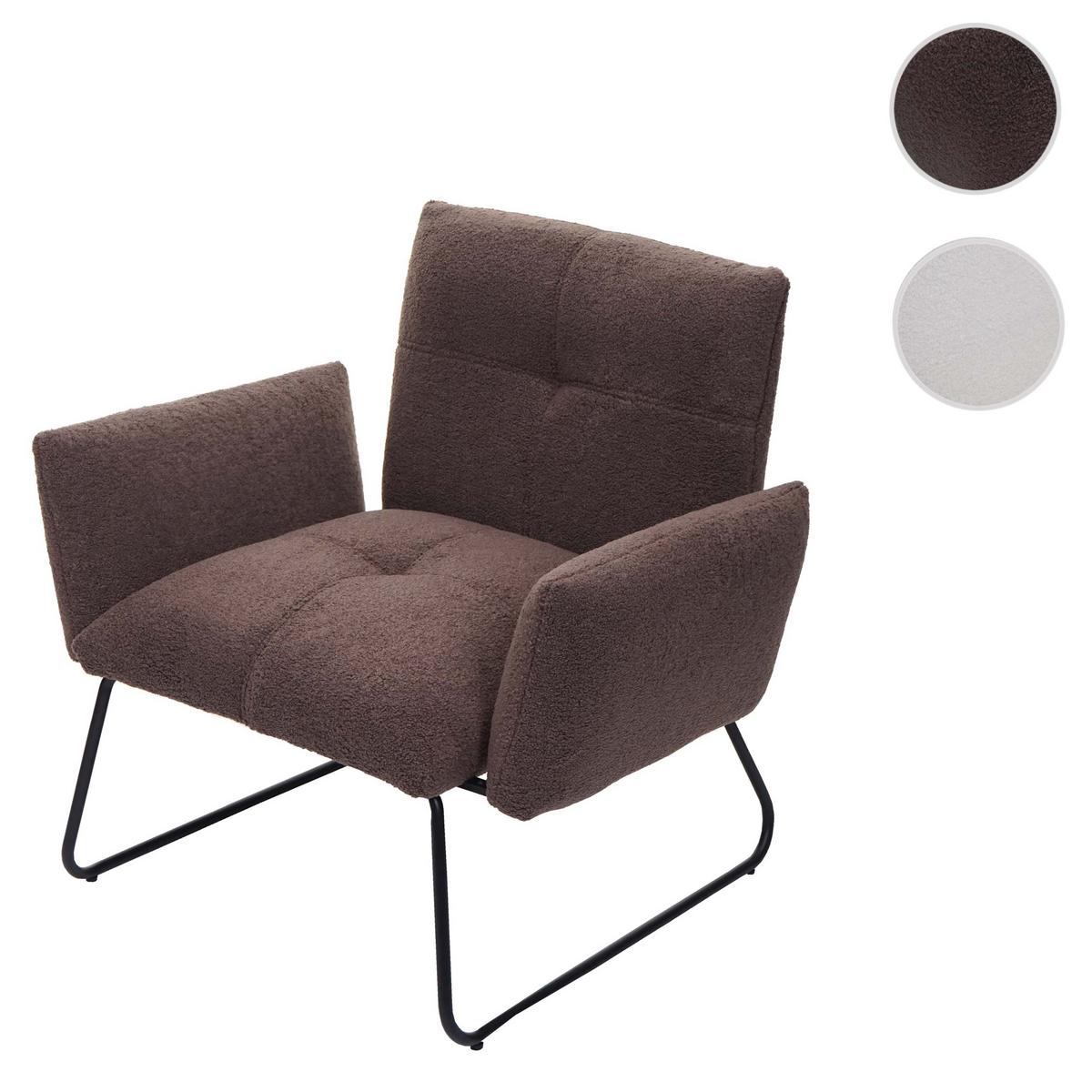 LOUNGE-SESSEL Braun - Braun, Textil (87/79/70cm) - MCW