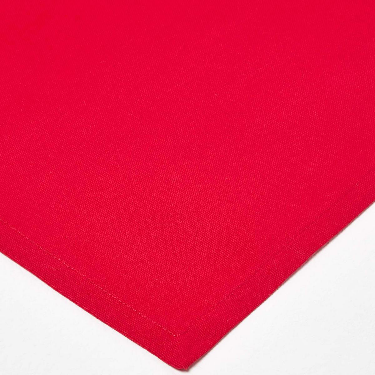 STOFFSERVIETTEN 4er-Set rot 45/45 cm, 100% Baumwolle - Rot, Textil (45/45cm) - Homescapes