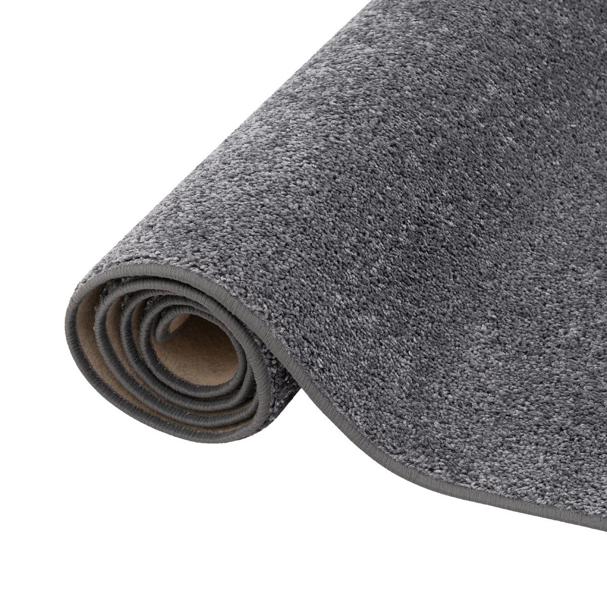 HOCHFLOR LANGFLOR TEPPICH COTTAGE - Grau, Textil (80/160cm) - Snapstyle